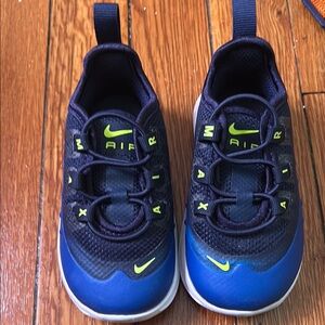 Nike Kids Blue and Black Shoes